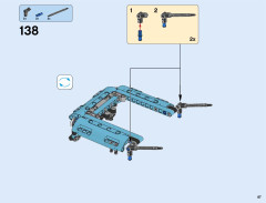 LEGO 42050 instructions page 87 – build guide