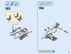 LEGO 42052 instructions page 107 – build guide