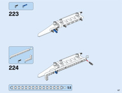 LEGO 42052 instructions page 127 – build guide
