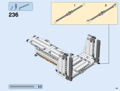 LEGO 42052 instructions page 135 – build guide