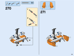 LEGO 42052 instructions page 159 – build guide