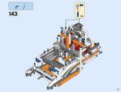 LEGO 42052 instructions page 73 – build guide