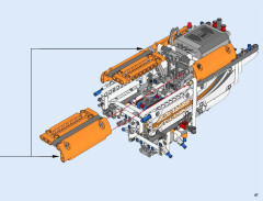 LEGO 42052 instructions page 87 – build guide