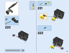 LEGO 42053 instructions page 129 – build guide