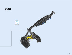LEGO 42053 instructions page 137 – build guide