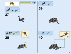 LEGO 42053 instructions page 19 – build guide