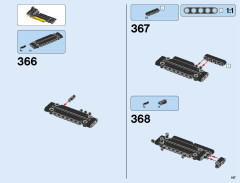 LEGO 42053 instructions page 197 – build guide