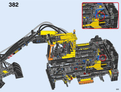 LEGO 42053 instructions page 203 – build guide