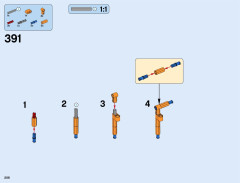 LEGO 42053 instructions page 208 – build guide