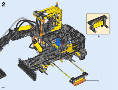 LEGO 42053 instructions page 222 – build guide