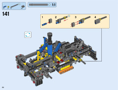 LEGO 42053 instructions page 84 – build guide