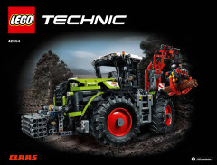 LEGO 42054 instructions page 1 – build guide