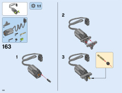 LEGO 42054 instructions page 104 – build guide