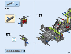 LEGO 42054 instructions page 109 – build guide