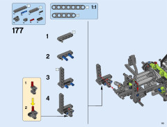 LEGO 42054 instructions page 113 – build guide