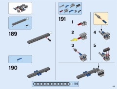 LEGO 42054 instructions page 125 – build guide