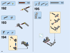 LEGO 42054 instructions page 126 – build guide