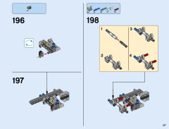 LEGO 42054 instructions page 127 – build guide