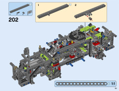 LEGO 42054 instructions page 131 – build guide