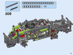 LEGO 42054 instructions page 139 – build guide