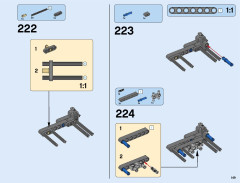 LEGO 42054 instructions page 149 – build guide