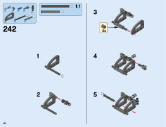 LEGO 42054 instructions page 156 – build guide