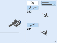 LEGO 42054 instructions page 157 – build guide