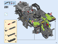 LEGO 42054 instructions page 179 – build guide