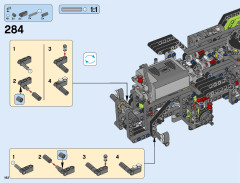 LEGO 42054 instructions page 182 – build guide