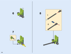 LEGO 42054 instructions page 184 – build guide