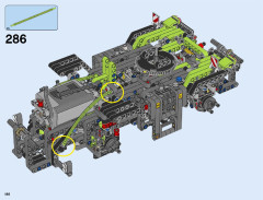 LEGO 42054 instructions page 186 – build guide