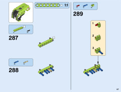 LEGO 42054 instructions page 187 – build guide