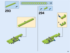 LEGO 42054 instructions page 189 – build guide
