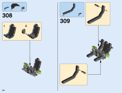 LEGO 42054 instructions page 194 – build guide