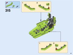 LEGO 42054 instructions page 197 – build guide