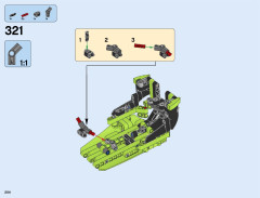 LEGO 42054 instructions page 204 – build guide