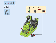 LEGO 42054 instructions page 205 – build guide