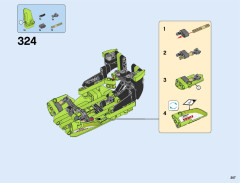 LEGO 42054 instructions page 207 – build guide