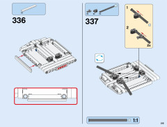 LEGO 42054 instructions page 215 – build guide