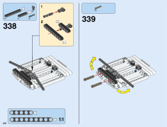 LEGO 42054 instructions page 216 – build guide