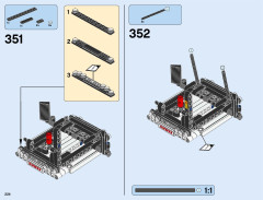 LEGO 42054 instructions page 224 – build guide
