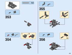 LEGO 42054 instructions page 225 – build guide