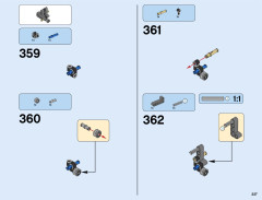 LEGO 42054 instructions page 227 – build guide