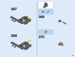 LEGO 42054 instructions page 229 – build guide