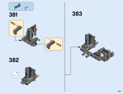 LEGO 42054 instructions page 233 – build guide