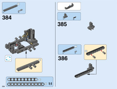 LEGO 42054 instructions page 234 – build guide