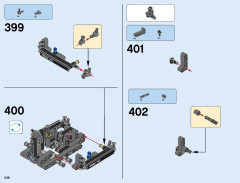 LEGO 42054 instructions page 238 – build guide