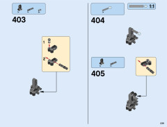 LEGO 42054 instructions page 239 – build guide
