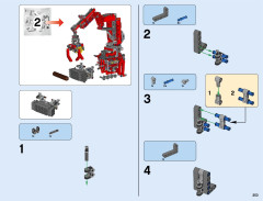 LEGO 42054 instructions page 253 – build guide