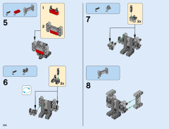 LEGO 42054 instructions page 254 – build guide
